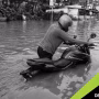Penyebab Sepeda Motor Mogok Saat Menerjang Banjir